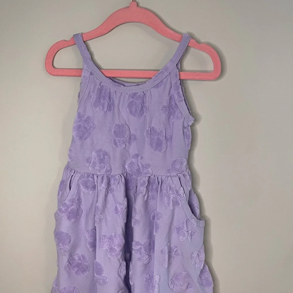 Disney Jumping Bean toddler purple cover up dress